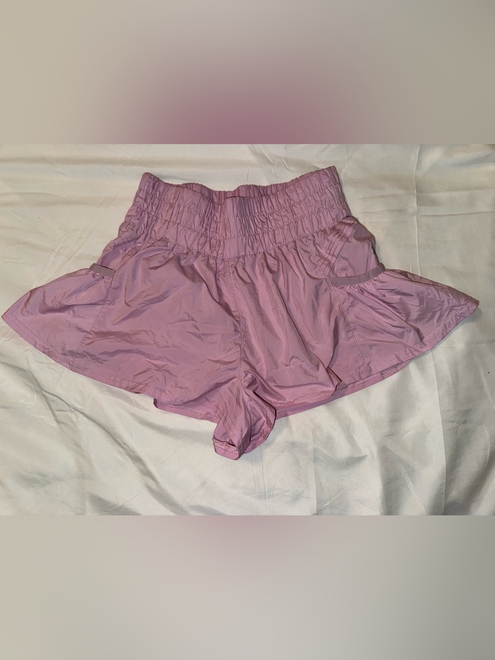 FP Movement by Free People Lavender Pink Flared Athletic Shorts